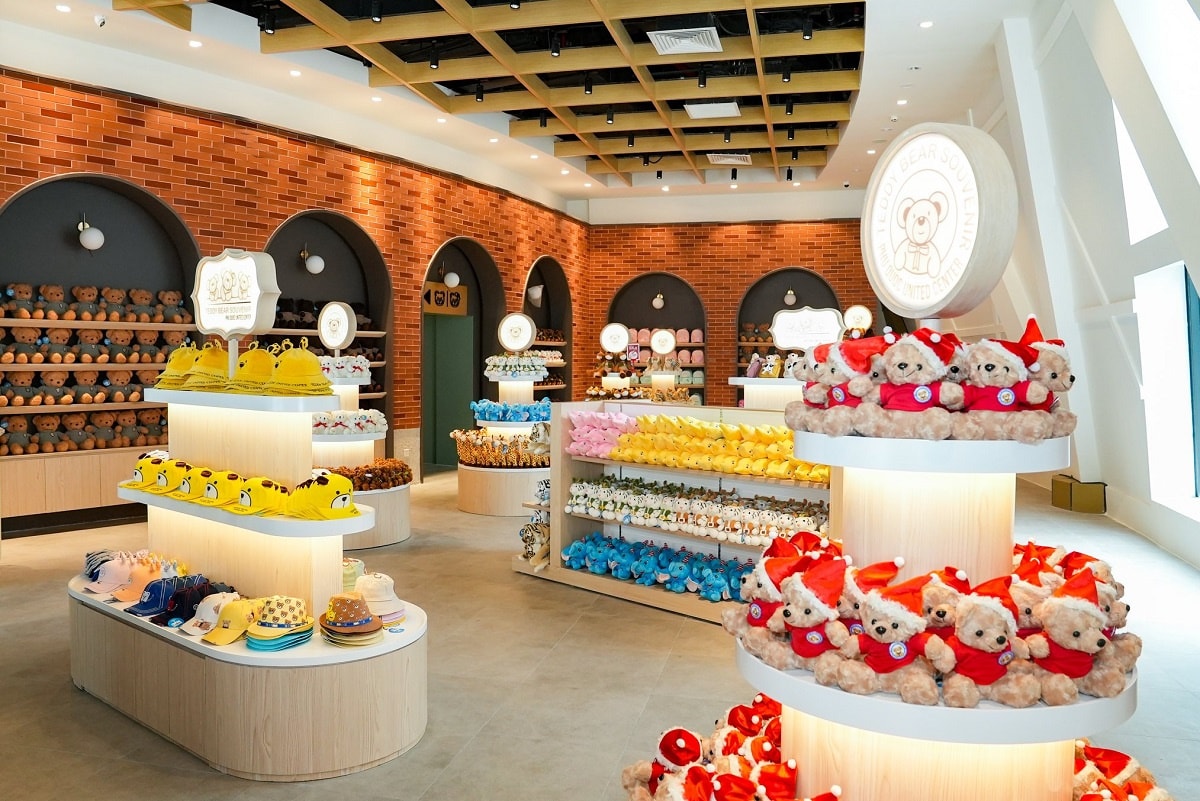 Gift shop at the Teddy Bear Museum Phu Quoc